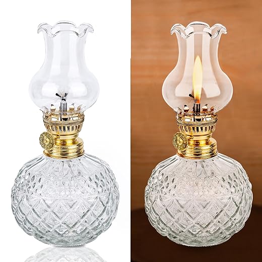 SUNOYA Petroleum Lamp for Indoor Rooms – 20 x 9.5 x 9.5 cm