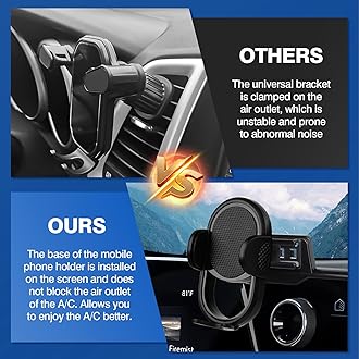 Autorder Car Phone Holder for 2022 2023 2024 2025 Kia EV6 Accessories Phone Mount 12.3-Inch Screen Cell Phone Automobile Cradles Hands-Free 360 Degree Rotation