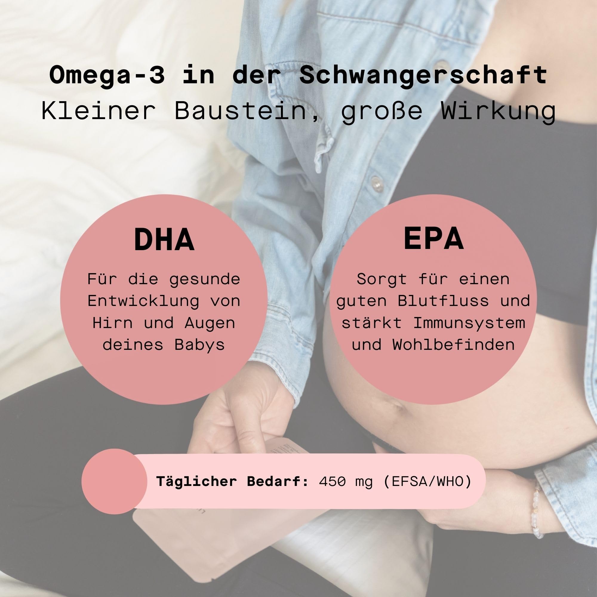 LUNARY Schwangerschaft Set | Folsäure Schwangerschaft & Omega 3