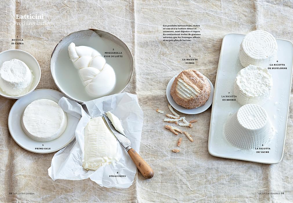La cucina leggera: La cuisine italienne légère et gourmande