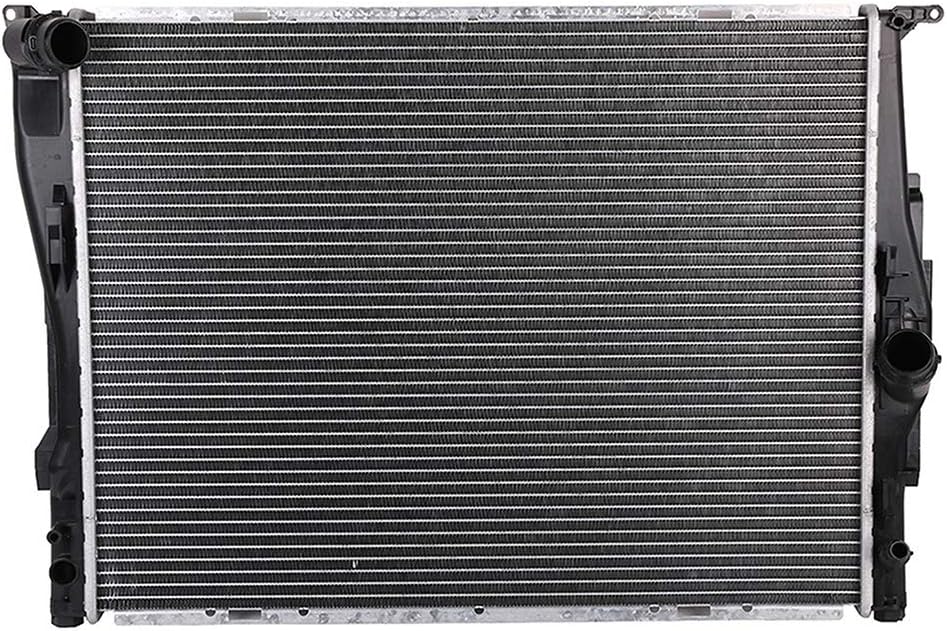 Automotive 2882 Replacement Aluminum Radiator for BM-W 3-28i xDrive 4door Wagon 3L 2009-2012 for BM-W 3-25i 4door Sedan 2.5L 2006 KFKGF Front Complete Radiator