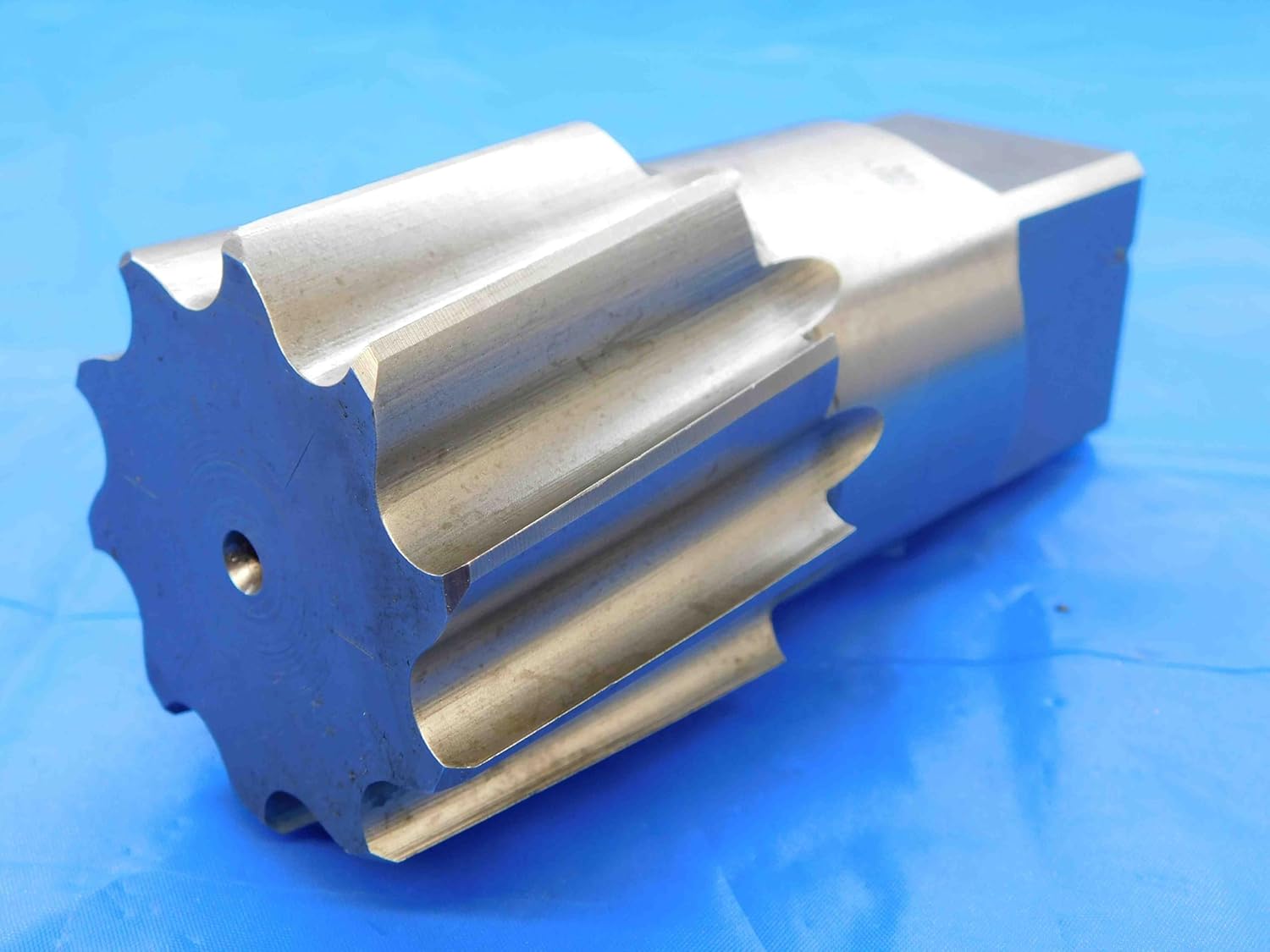 M & J Tooling LLC Morse 2"" O.D. HSS Pipe Reamer Spiral 10 Flute 2.0 2.0000 Taper Made in USA - JC0540AZ3