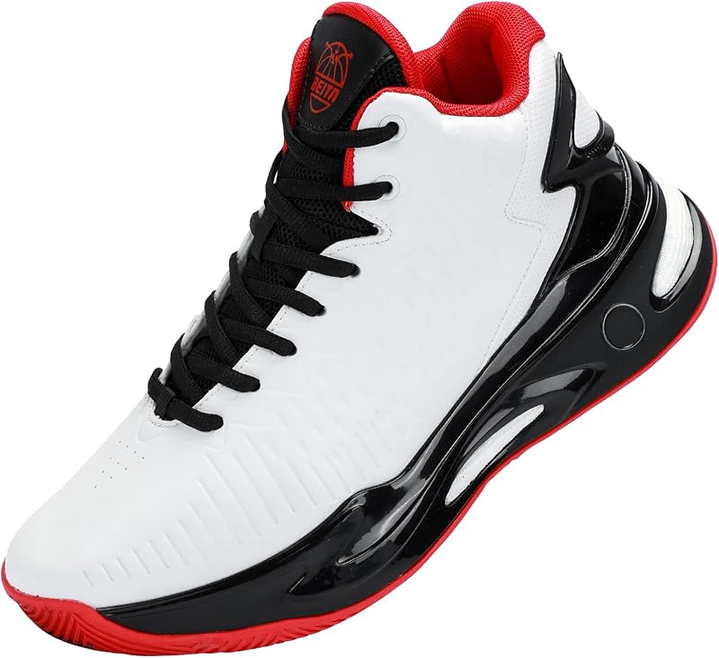 High Upper Basketball Shoes for Men Sneakers Breathable Sports Shoes Anti Slip