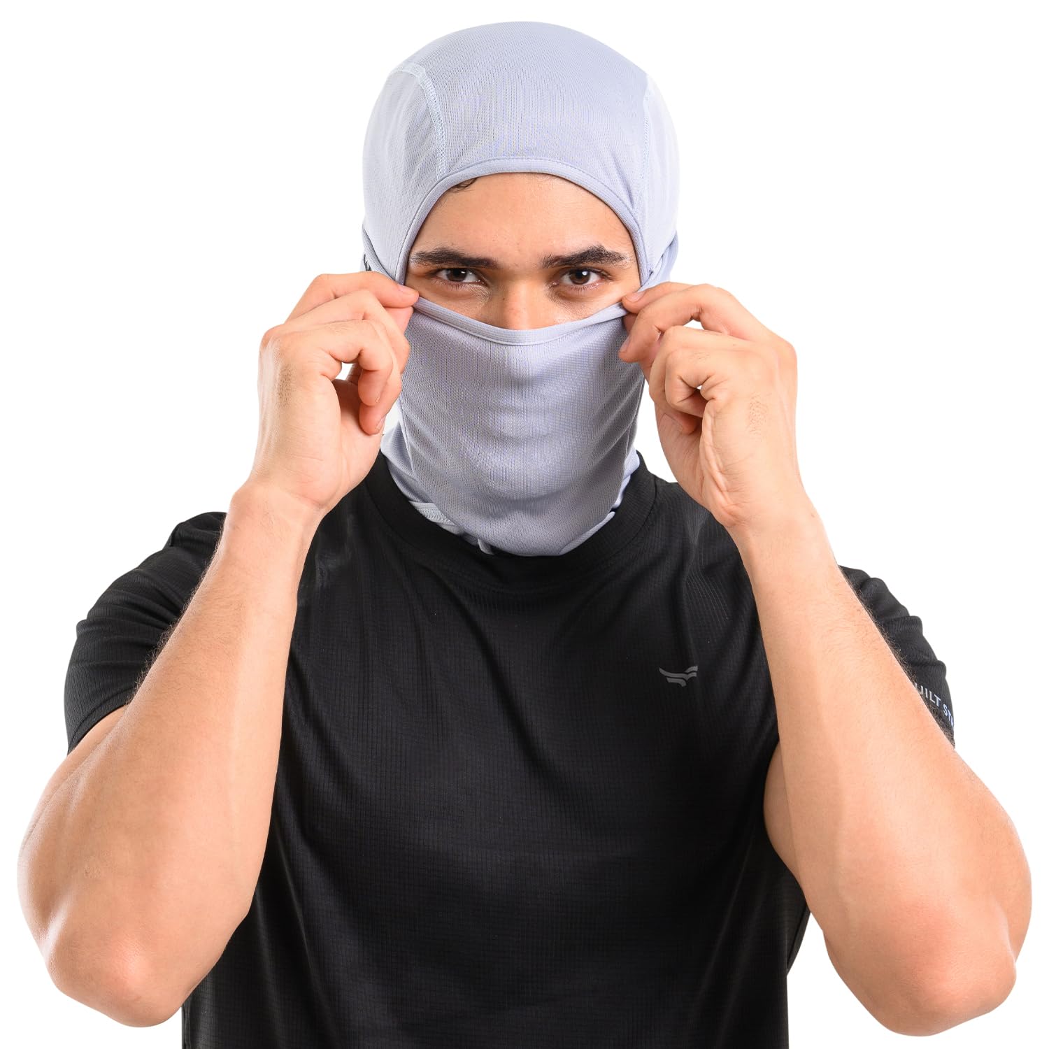 XTRIM Face Mask for Men and Women, Balaclava for Bike Riding, UV-Protected Full Face Mask, Breathable Helmet Liner, Sweat Absorbing, Odour-Free, 4-Way Stretch, Sun & Dust Protection