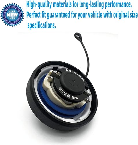 Miniatura 3 de Tapa del depósito de combustible, tapa de gas A2214700605 compatible con Mercedes Benz C E G CL CLK CLS SL SLK - C240 C250 C300 C350 C63 CL63 AMG
