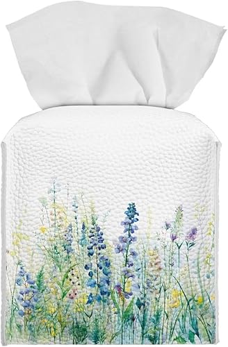 Vista 20 de Personalizar caja de pañuelos de cuero PU cuadrado caja de pañuelos titular personalizado su foto/logotipo/texto, personalizable en todos los lados