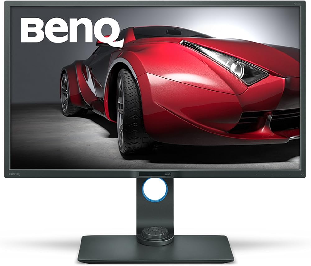 BenQ PD3200U, 32" 4K UHD Monitor with IPS Panel, sRGB, 4ms response time, and Rec - View 1