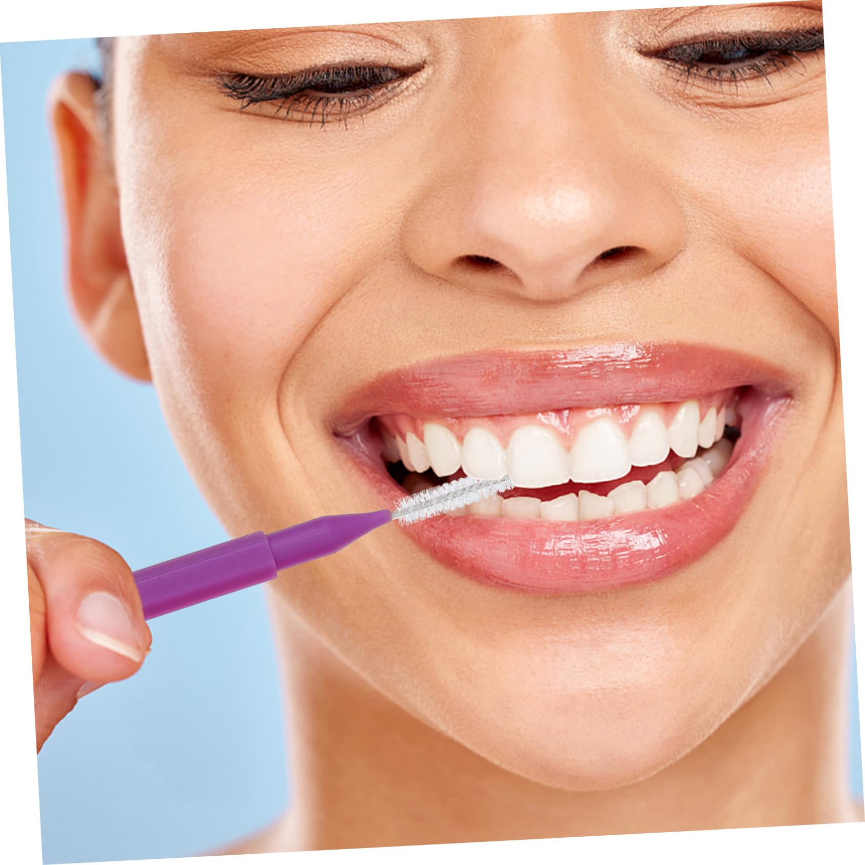 3 Series Cepillo Interdental Oral Cepillo De Interespacial Pincel Tripe Journey Cepillos De Hilo Cepillo De Limpieza De Pestañas Páginas 100 Piezas*3