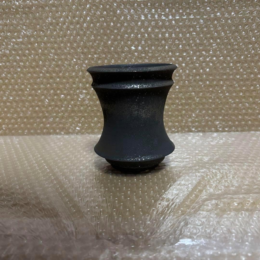 BLACK ホーム＆キッチン Mederu pot バレル Tall S マイカブラック