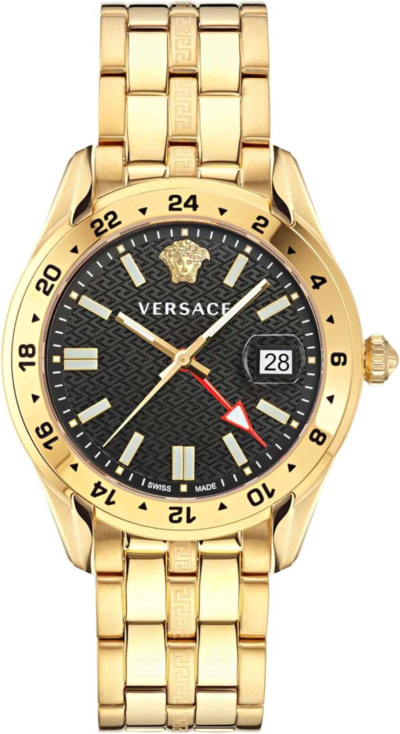 Versace Greca Time GMT Watch