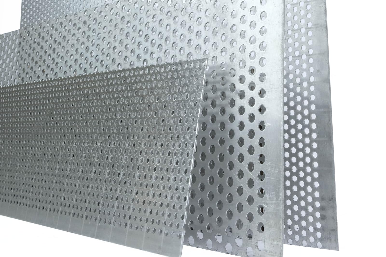 Produktbild von Verzinktes Stahl-Lochblech RV5-8 – 2 Mm Stark, Wunschzuschnitt Nach Maß Aus Deutschland