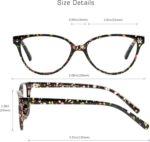 Miniatura 3 de VisionGlobal Blue Light Blocking Glasses for WomenMen, Computer Reading, TV Glasses, Anti Glare