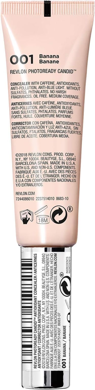 Revlon Photoready Candid Antioxidant Concealer Banana Amazon Co Uk Beauty Revlon Photoready Candid Antioxidant Concealer Banana Amazon Co Uk Beauty