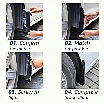 Front & Rear Mudguards Compatible With Li Lixiang L7 2024