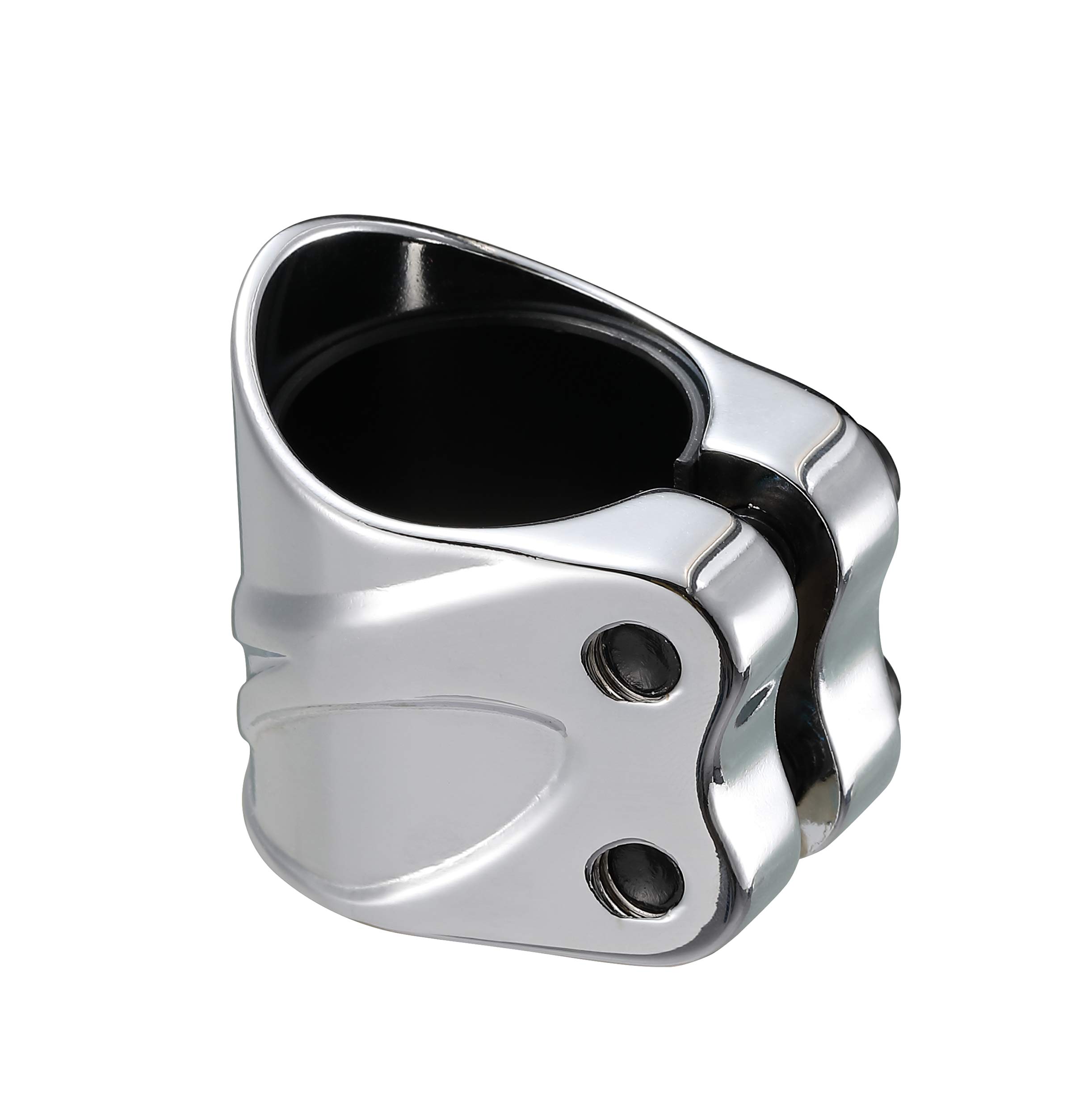 GMI Chinese Scooter Front Variator Nut GY6 150cc (1pc, Hex, Alloy Steel, Chrome, #00-96, 1.25mm, UNC, Right Hand, Class 2A, #00-96)