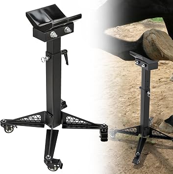 Adjustable Farrier Hoof Stand for Horses Heavy Duty Hoof Jack Farrier Stand Horse Trimming Shoeing Barefoot Horse Hoof Trimming Tools Farrier Tools