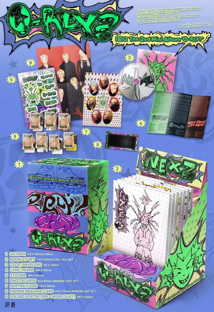 Amazon.co.jp: NEXZ - 2nd Mini Album O-RLY? Special Edition CD