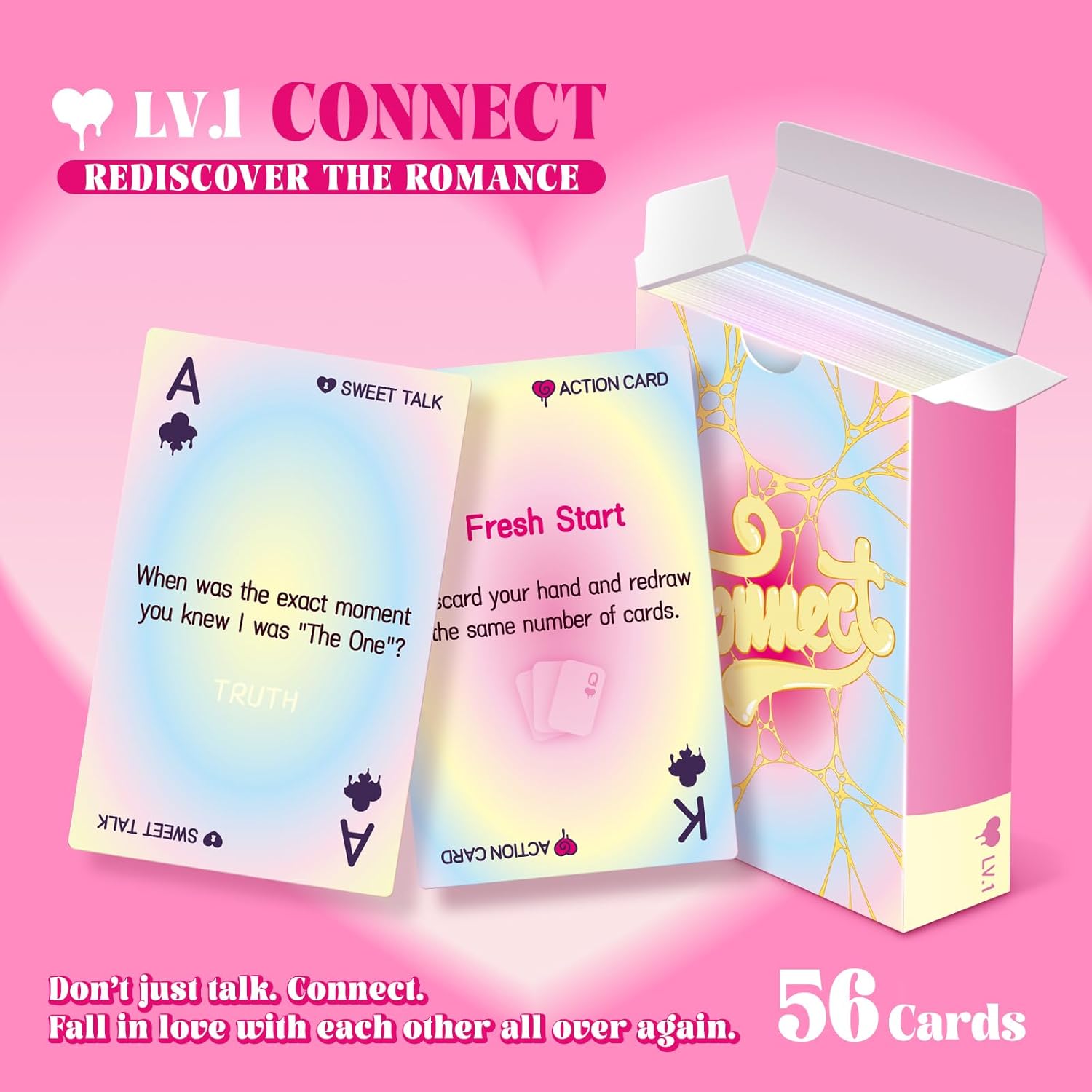 165+ Card Game for Couples - Super Fun Couples Games - Deep Connection & Bonding Games - Meaningful Date Night Gift for Anniversaries, Weddings, and Valentines