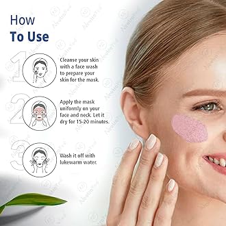 NeutraVed French Pink Clay Powder | Pure and Natural Solution for Skincare, Face Scrubs, and Body Cleansers for All Skin Type | Reusable Stand-Up Zipper Pouch - 200g