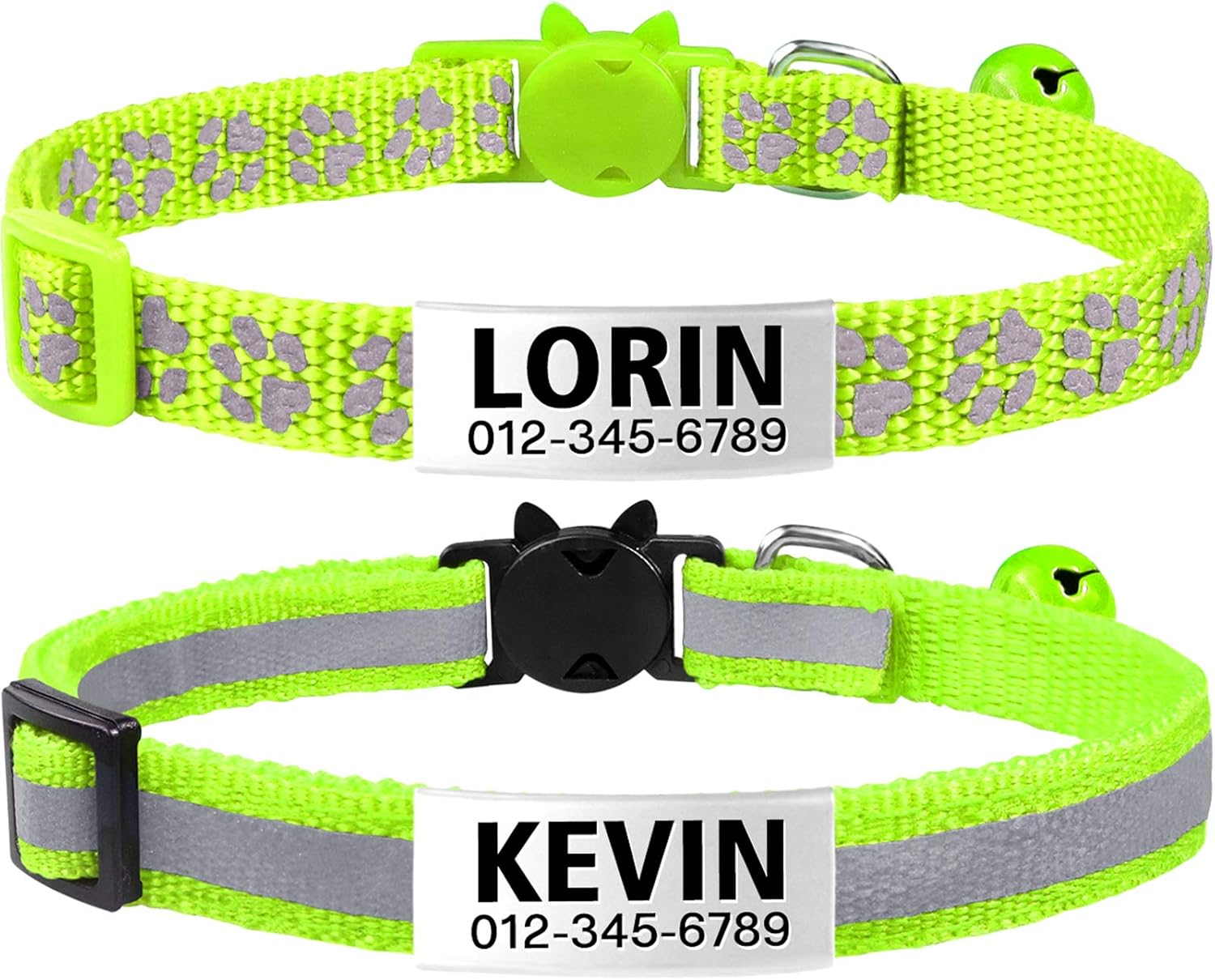 Personalised cat collars quick release Clearance