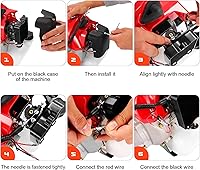 Vista 7 de COOCHEER Sierra de poste a gas de 2 ciclos de 58 CC con alcance extensible de 16 pies, sierras de poste de diseño mejorado para poda de árboles