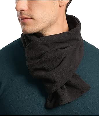 Men's Warm Fleece Scarf Comfortable Classic Fall Winter Scarves Women ...