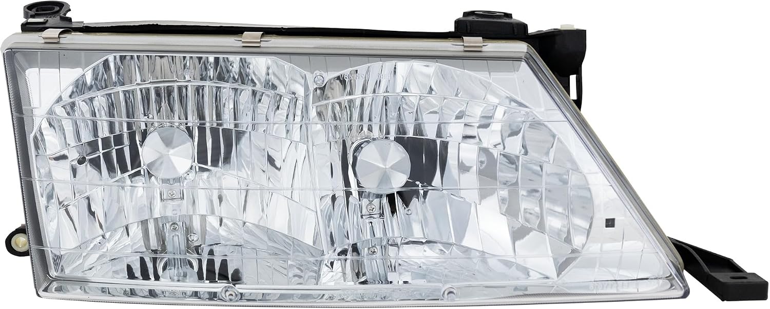 Compatible with 98-99 Avalon Front Headlight Headlamp Halogen Head Light Lamp with Bulb Right Passenger Side