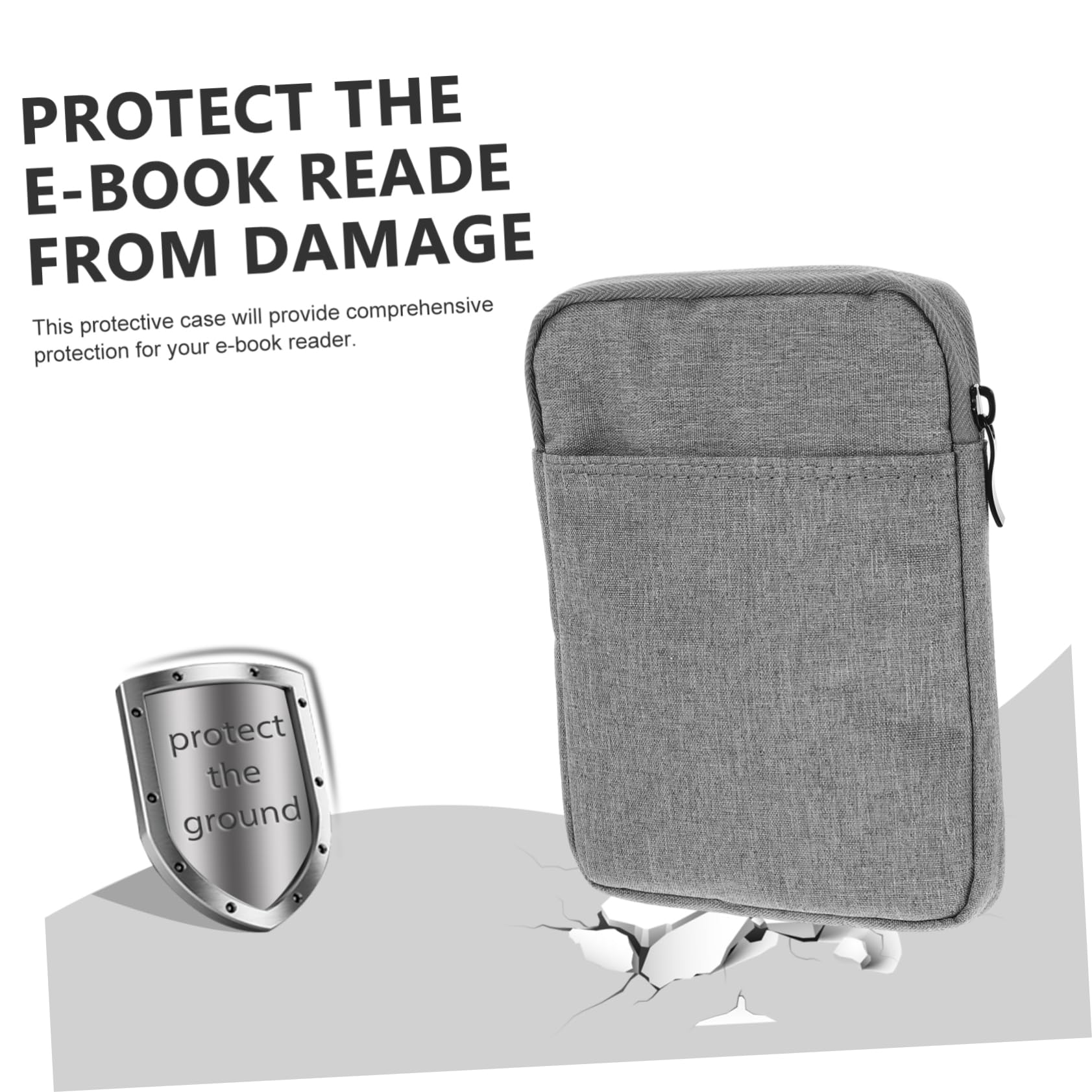 Hemobllo 4pezzi -reader Sleeve Per Custodia Protettiva Per Ebook e Tablet Per Viaggi e Commuting Design Organizzato e Resistente
