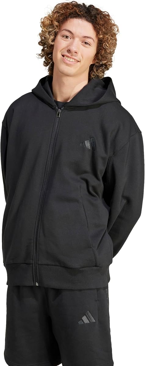 All Szn Fleece Sudadera con capucha y cremallera completa para hombre