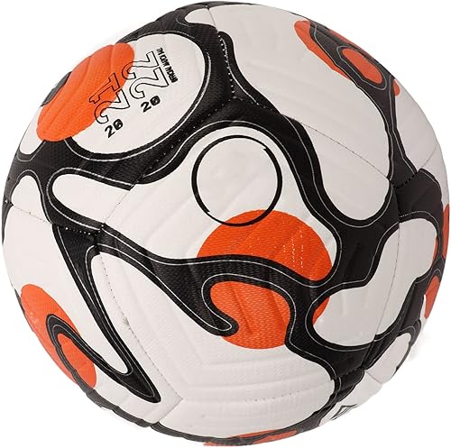 Miniatura 9 de Sports Soccer Ball Wear Proof PU Training Soccer Ball with Liner for Adults Teenagers, Multiple Applications for Indoor Outdoor Games, Practical