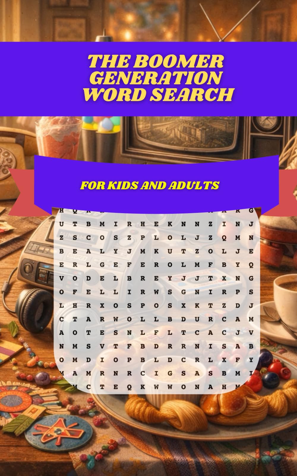 The Boomer Generation Word Search: 30 Nostalgic Puzzles Celebrating the Music, Memories, Trends & Everyday Life of the 50s, 60s, 70s and 80s