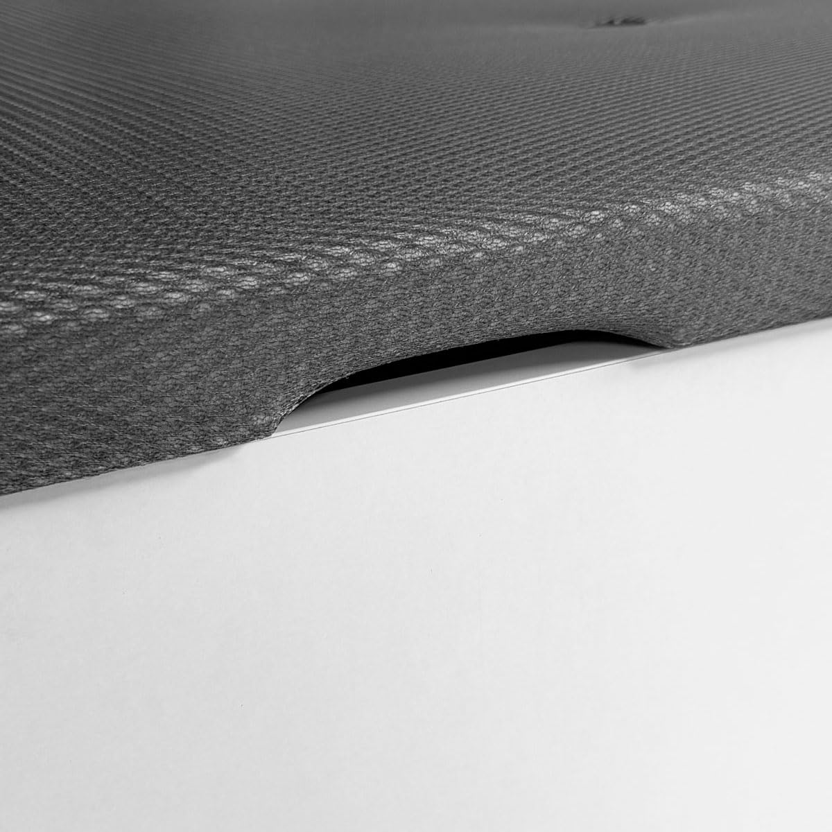 DEKIT - Pack Ahorro Dormitorio Canapé Nest con Cabezal len con 1 Colchón viscoelástico Nova 150 x 190 cm, Altura 20 cm