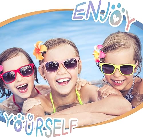 Miniatura 5 de JASPIN Lentes de sol polarizados para niños y niñas, marco flexible de goma TPEE para niños y niñas de 3 a 9 años, 100% protección UV. Gafas de sol