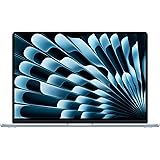 2025 MacBook Air 15-inch Laptop with M4 chip: Built for Apple Intelligence, 15.3-inch Liquid Retina Display, 16GB Unified Memory, 256GB SSD Storage, 12MP Center Stage Camera, Touch ID; Sky Blue