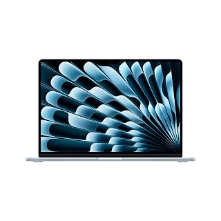 Apple 2025 MacBook Air 15-inch Laptop with M4 chip: Built for Apple Intelligence, 15.3-inch Liquid Retina Display, 16GB Unified Memory, 256GB SSD Storage, 12MP Center Stage Camera, Touch ID; Sky Blue - Amazon product rated Grade A