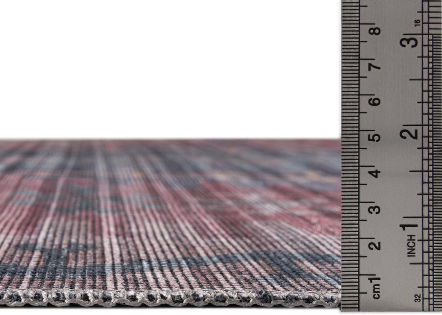 Rugs.com - Sisu Rug – 5 Ft Runner Multi Washable Flatweave Runner Rug – Easy-Clean, Stain-Resistant for Hallways, Entryways, and Kitchens