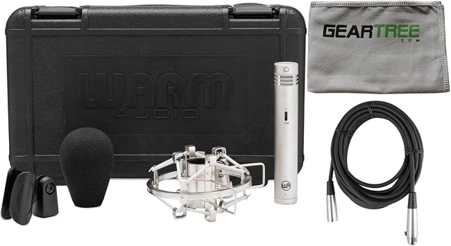 Warm Audio WA84-C-N Small Diaphragm Condenser Microphone Nickel Color Single w