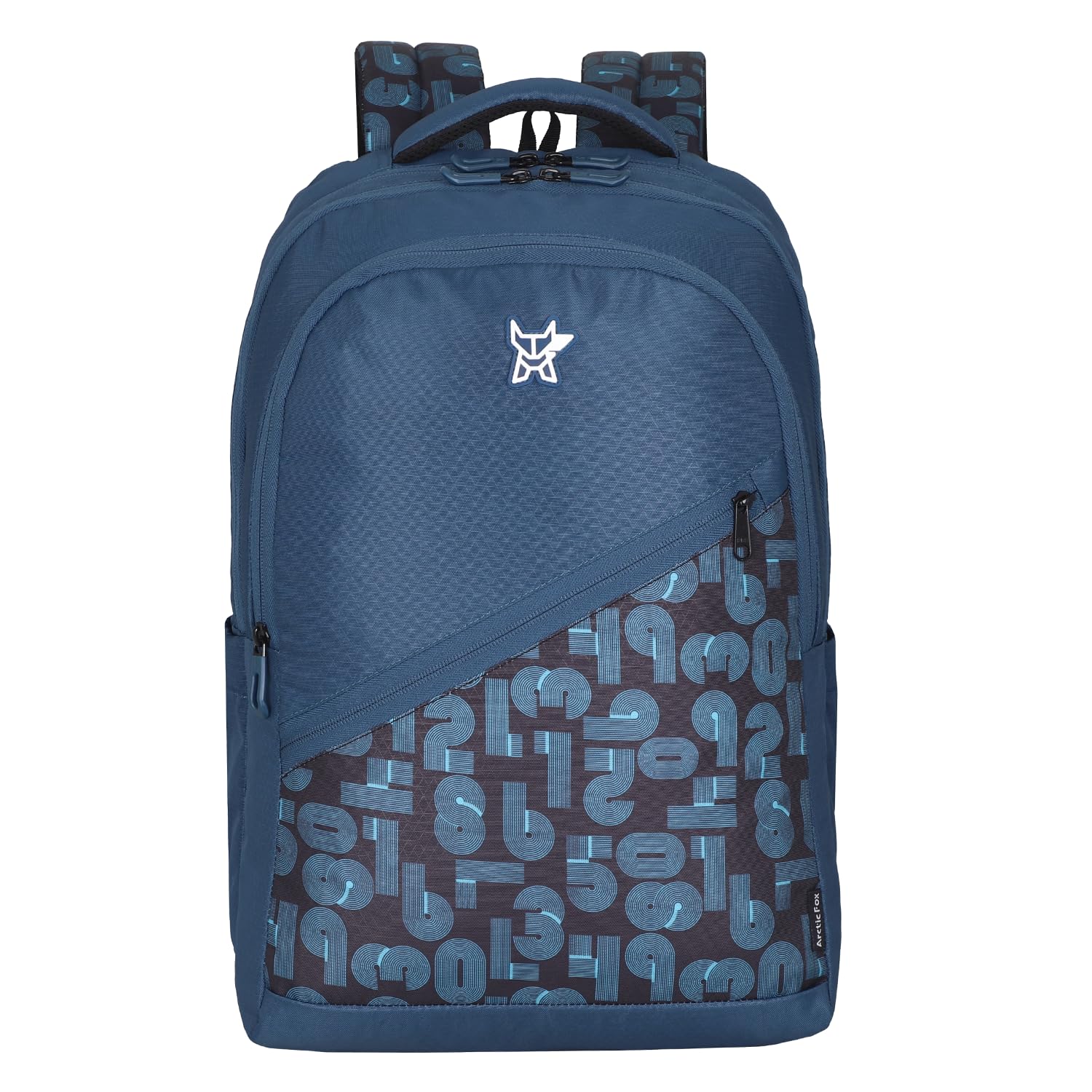 Quantum Dark denim 33 Liters School Backpack for Boys and Girls-image-14