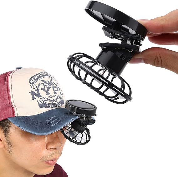Summer Portable Mini Solar Powered Clip 