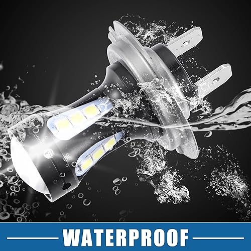 Miniatura 6 de H7 Bombillas LED antiniebla de 6000 K, blanco frío, súper brillante, 30 W, 3030 chips LED de conducción de automóvil, correr, DRL, lámpara brillante