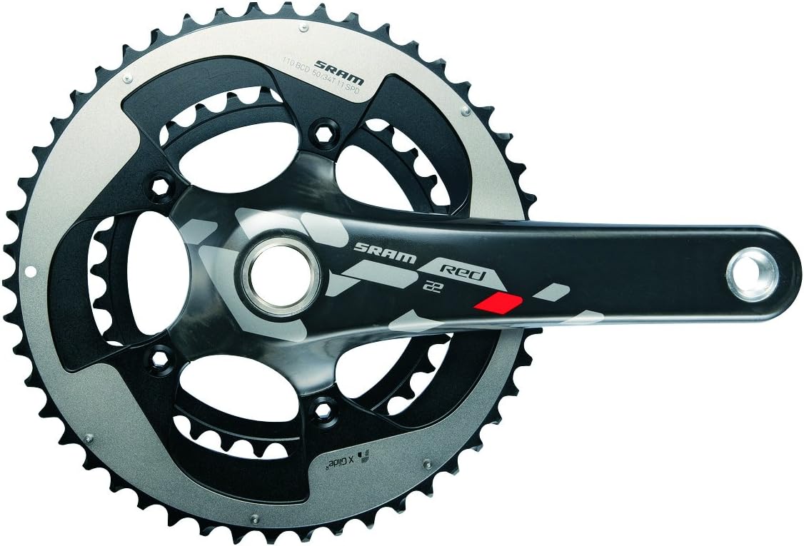 Red 22 53/39 Exogram Crankset BB30