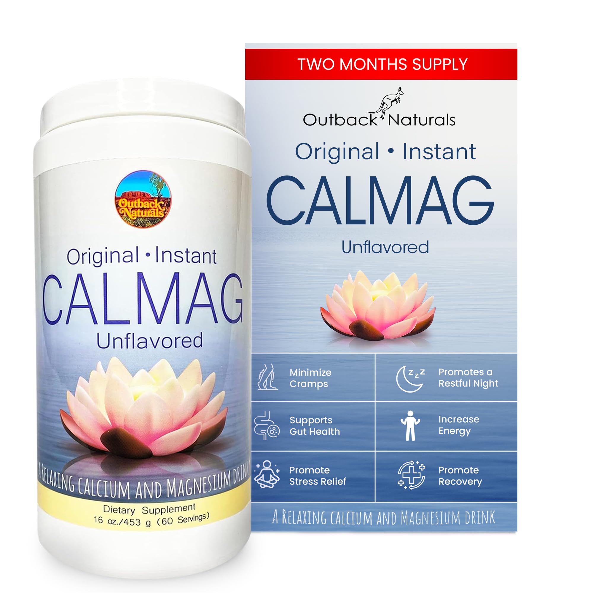 Amazon.com: Outback Naturals: High Absorption 2:1 CalMag Calcium And ...