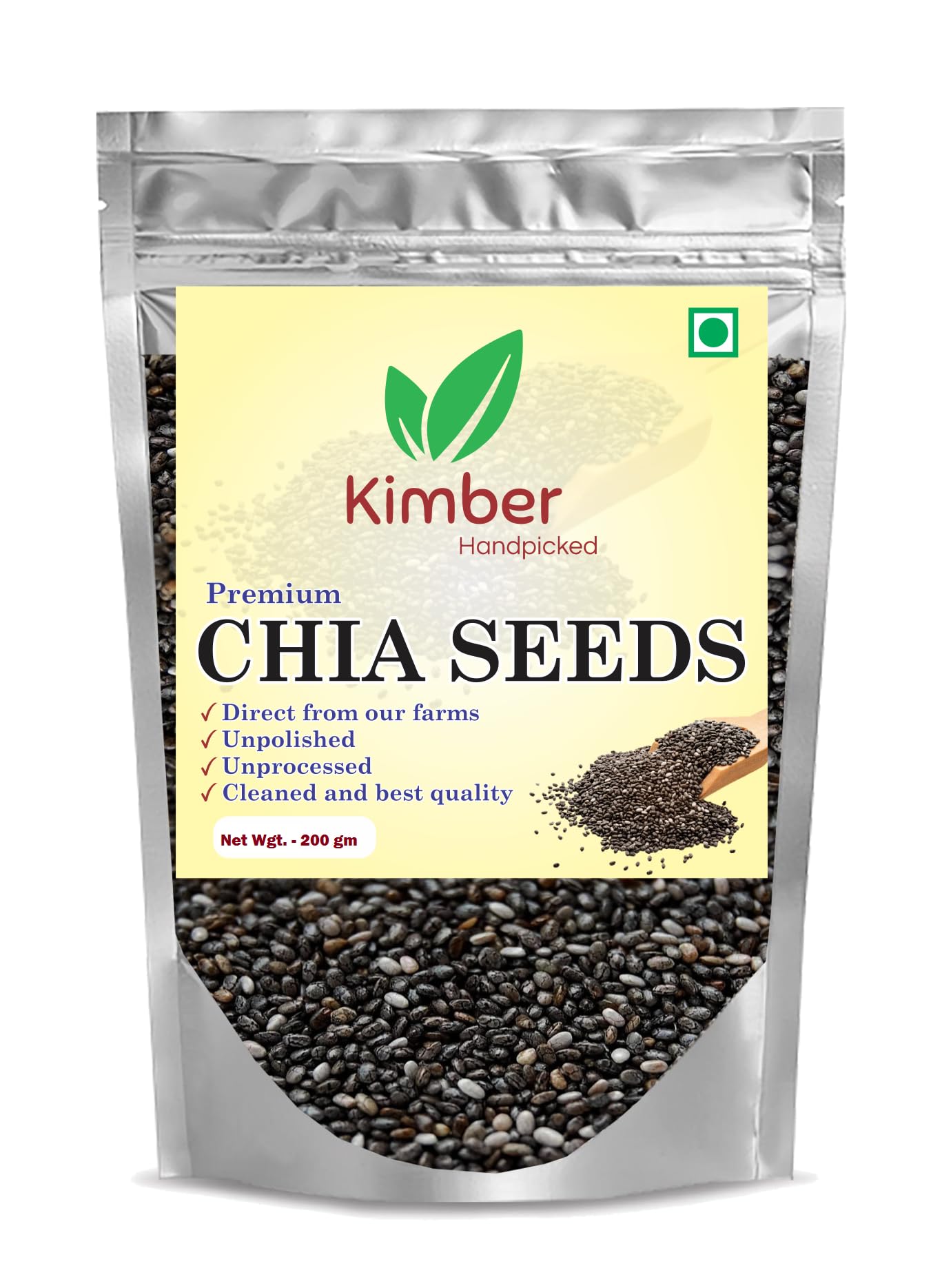 Kimber Chia Seeds for Weight Loss and Immunity, non GMO, Rich in Omega -3 & Fibre, 400 gm (B0BXP5Q2T2) Amazon Price History, Amazon Price Tracker