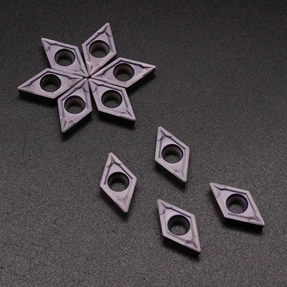 10pcs DCMT11T308 MPVP15TF Lama di tornitura in carburo