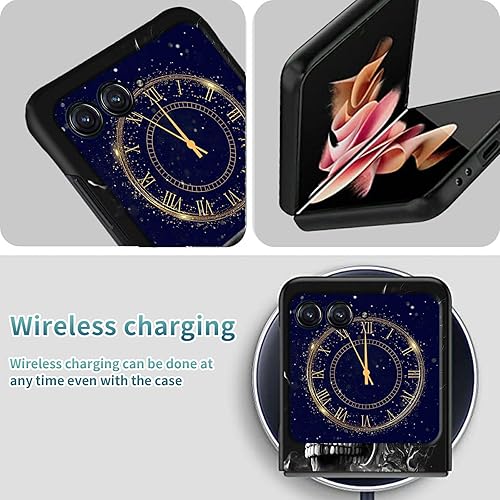 Miniatura 4 de Funda para Moto Razr Plus 2023, diseño de patrón de calavera, a prueba de golpes, antideslizante, delgada, dura, cubierta protectora de