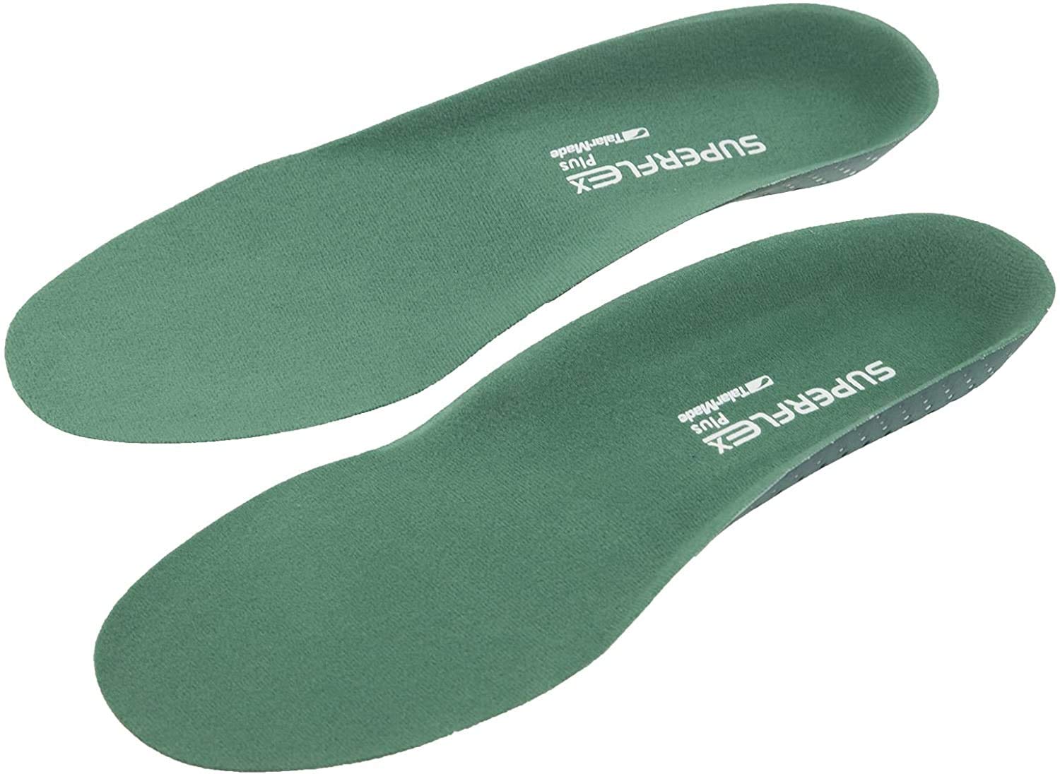 Superflex Plus Orthotic Insoles with Reinforced Firm Arch Support with Microfibre Adjustable Metatarsal Raise Dome for Targeted Area & Mortons Neuroma Pain Relief | Supplied to NHS | Large Size