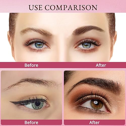 Miniatura 5 de Kit de cuidado de cejas para el hogar Pluma de cejas laminada 4D, cepillo de cejas multifunción Lápiz de cejas Microblading, kit de aseo de cejas