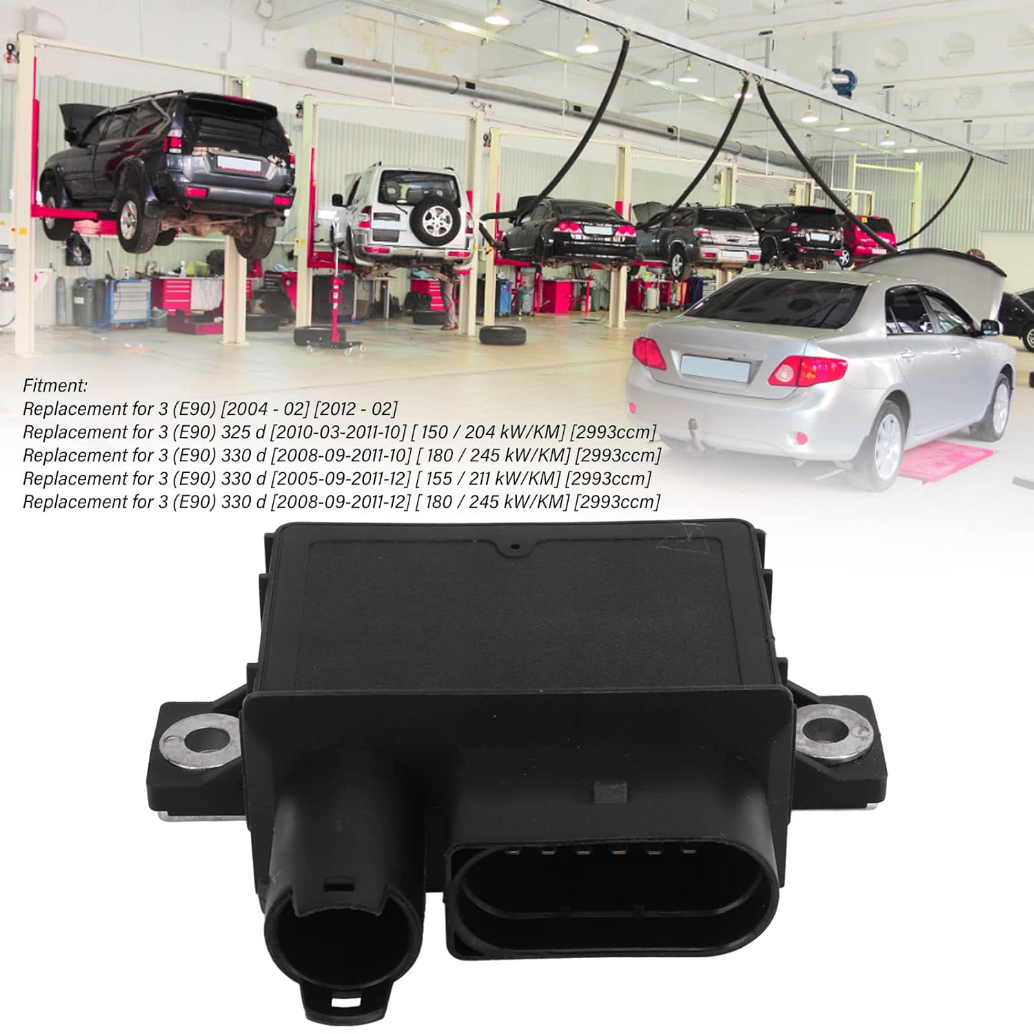 Glow Plug Relay, 12218591724 Glow Plug Control Module Relay Module Switch for 3 Coupe 3 Convertible 3 Touring 5 Gran, Vehicle Replacement Accessories