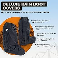 Vista 2 de Tourmaster Fundas para botas de motocicleta de lluvia de lujo