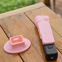 Vista 9 de Funda protectora para DJI Osmo Pocket 3 Creator Combo, Cubierta de cardán portátil con tapa de lente de cámara y protector de pantalla de vidrio